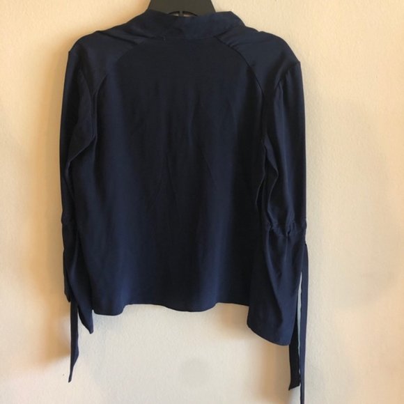 Merritt Charles Navy Millan Blouse - Picture 6 of 7